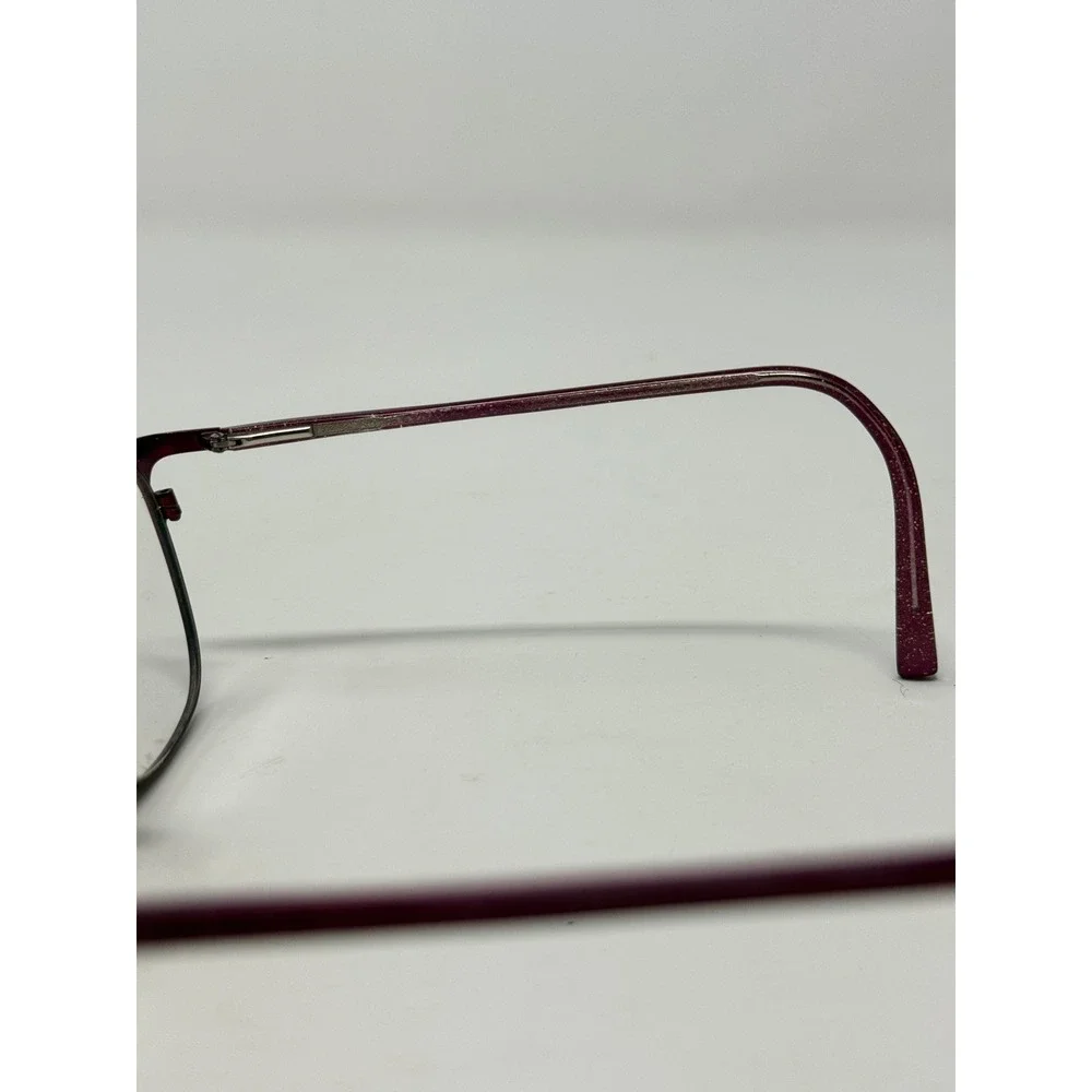 Converse Eyeglasses Metallic Burgundy Glitter Temple Rectangular Frames only